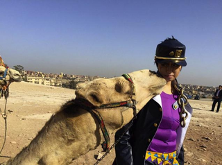 Illustration for article titled The Pyramids Make for a Great Cosplay Location